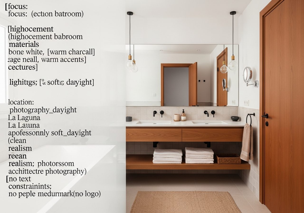 Baño completo con microcemento · La Laguna — reforma de baño en Tenerife